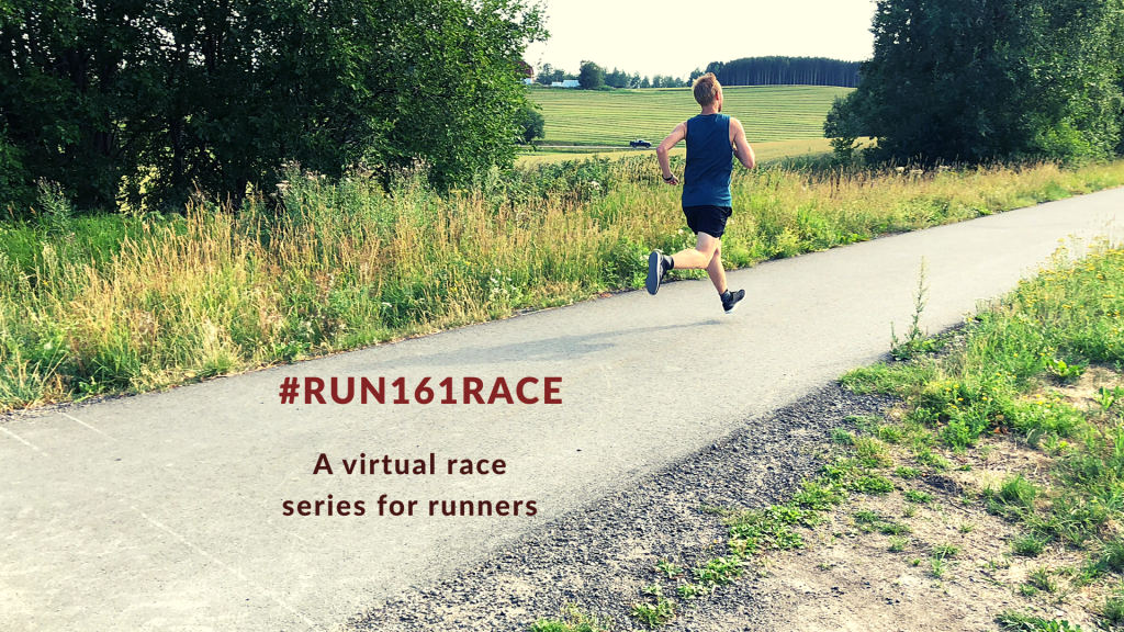 #Run161Race is a virtual race series for runners.