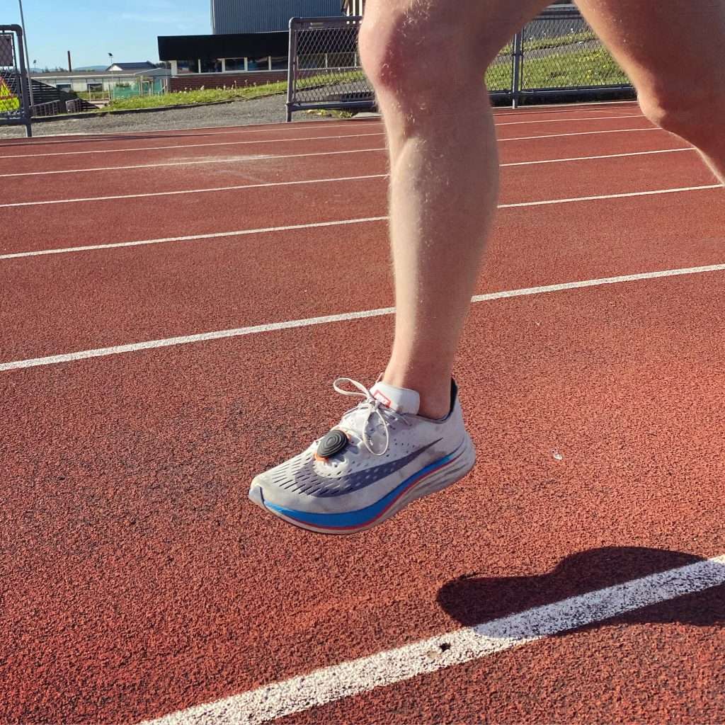 Running Power Meter on Nike Vaporfly 4%
