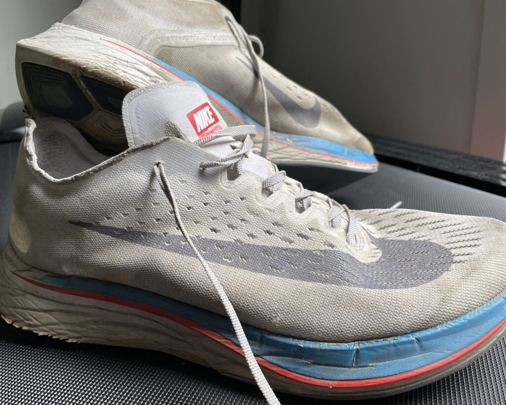 Vaporfly 4% Carbon Grey detail