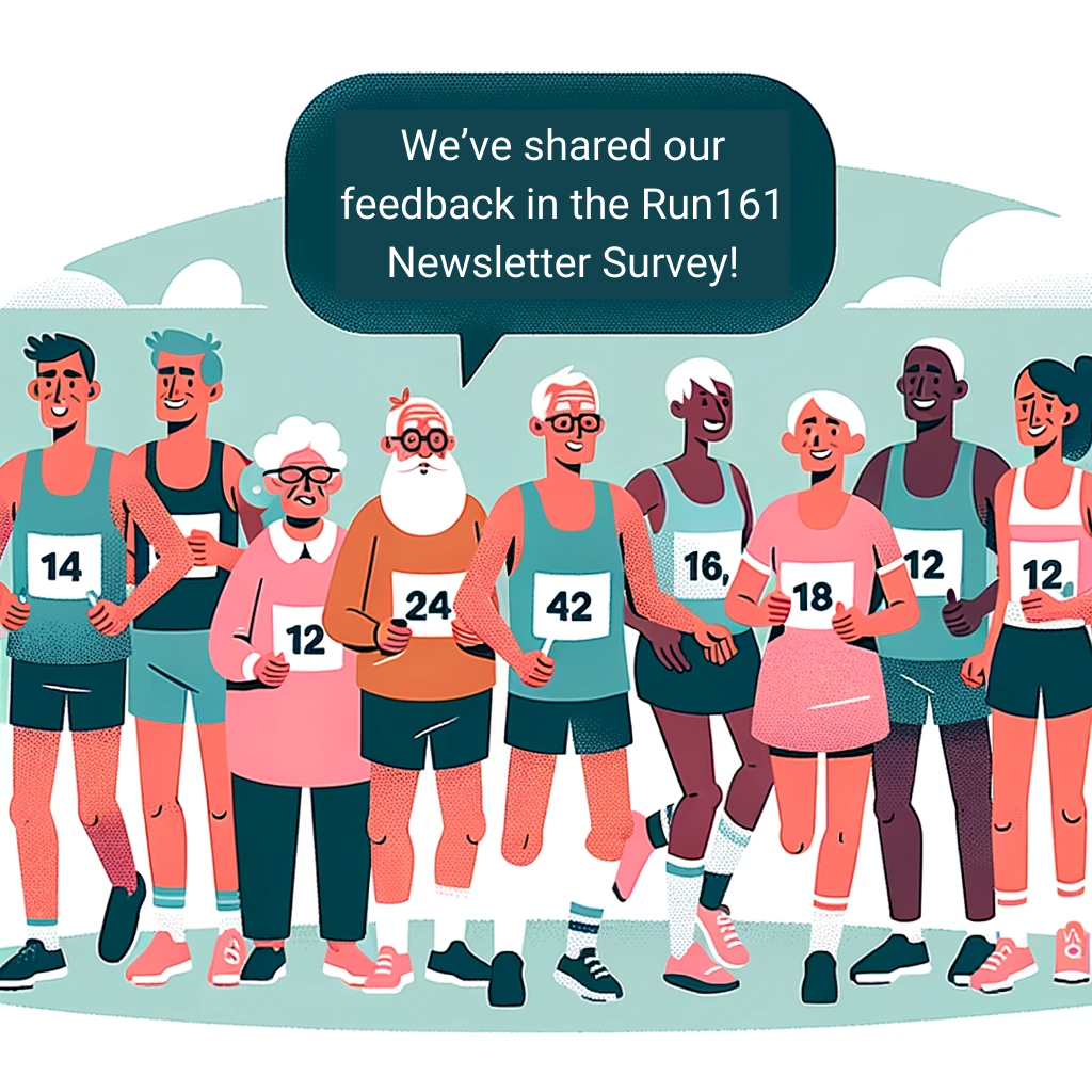Run161 Newsletter Survey Illustration Image